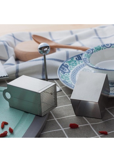 Suntek Krizantem Tofu Dilimleyici Evde Pişirme İçin Sağlam Gümüş