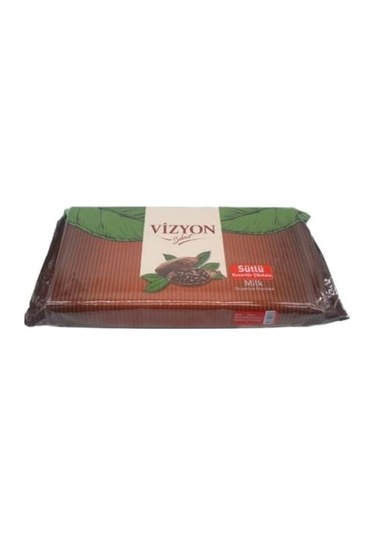 Vizyon Sütlü Kuvertür Çikolata 2500 G