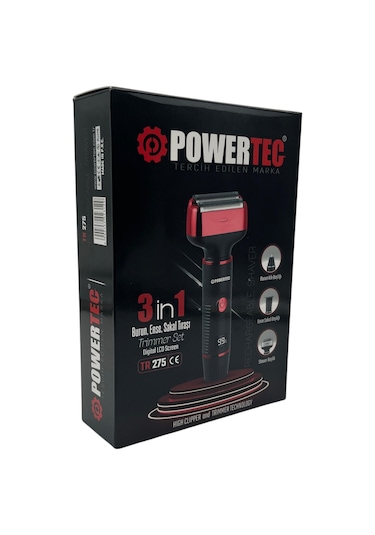 Powertec TR-275 3/1 Günlük Tıraş Makinesi