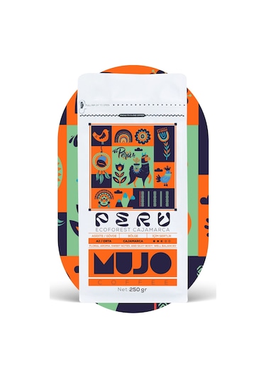 Peru Ecoforest Cajamarca Çekirdek Kahve-250gr-kağıt Filtre Kağıt Filtre