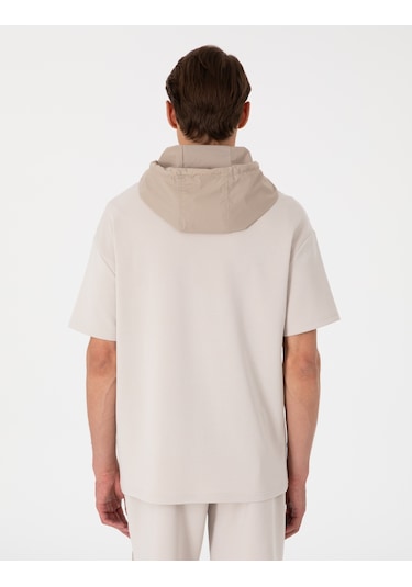 Pierre Cardin Erkek Taş Sweatshirt 50302613-vr049 Taş