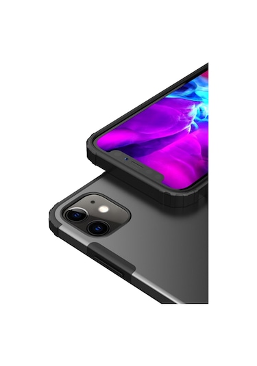 Apple Uyumlu iPhone Bikapak Elıt Mıst 12 Mini Opak Yeşil Kapak