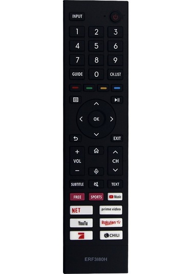 Crackedice Erf3ı80h Hisense 4kultra Hd Tv A6gg A4eg 43a6gg İçin Uzaktan Kumandayı Değiştirin