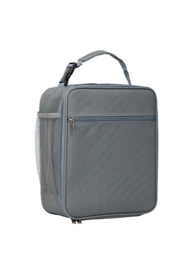 Ulzyvf Öğle Çantası - Gri, Kadın/erkek Kullanımı, Tekrar Kullanılabilir Kapasiteli Kutulu Gri