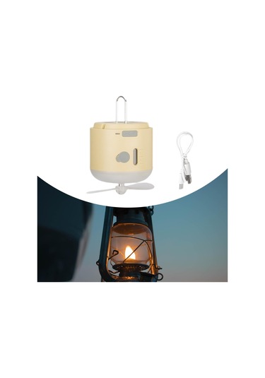 Suntek Kamp Feneri Seyahat İç Mekan Balıkçılık İçin Haki Haki