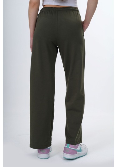 Toontoy Kız Çocuk Eşofman Alt Haki