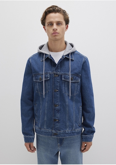 Mavi - Brandon 90lar Vintage Koyu Mavi Jean Ceket 0112808-90839 Koyu Mavi