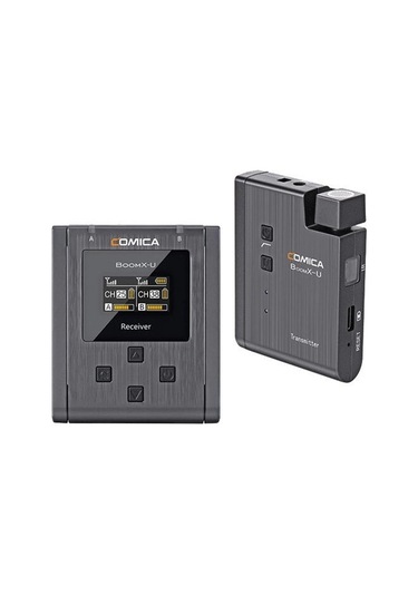 Comica Boomx-u U1 Mini Tekli Yaka Röportaj Mikrofonu