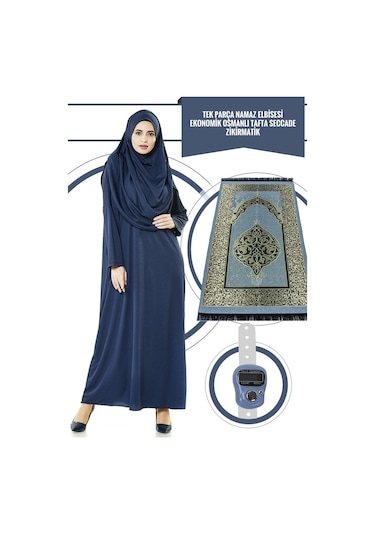 5 Farklı Renk Tek Parça Namaz Elbisesi - Seccade