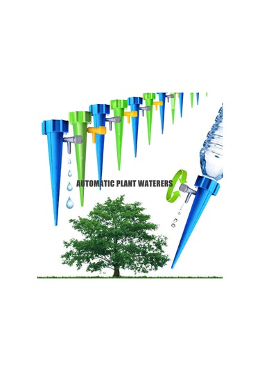 Yaleker 12'li Bitki Sulama Sistemi - Otomatik Damla Sulama Cihazı, Kontrollü Valfli, Tatil Ve İş Saatlerinde Bitkilerini Sulayın