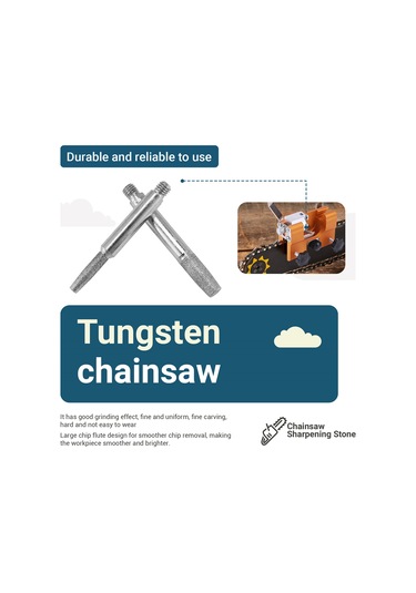 12 Adet Yüksek Sertlikte Elmas Zincir Testere Bileyici 4mm, 4.8mm, 5.5mm