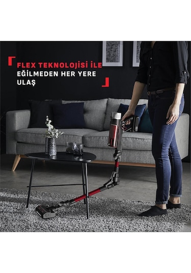Tefal TY2098WO X-Force Flex 9.60 Animal Care Kablosuz Dikey Şarjlı Süpürge