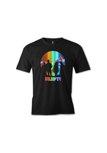 Imagine Dragons - Believer Siyah Erkek Tshirt