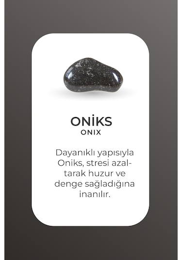 Doğal Oniks Taşlı 24 Cm Gümüş Tesbih Beyaz
