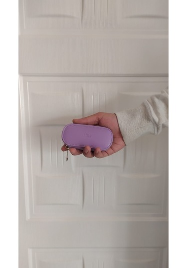 Hky Yüksek Kalite Unisex Anahtarlık Lila + Çakmak
