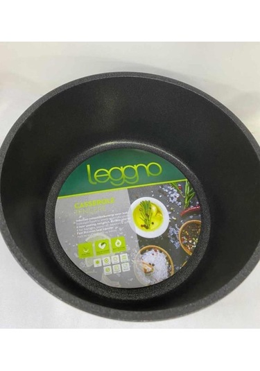 Leggno 24 CM Gri Tencere Clr2828Dt24Gy