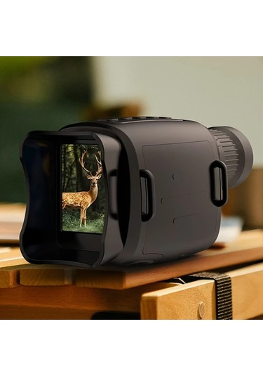 Xuweiwei Pro-grade 1 Adet Tasinabilir 16x Zum 1080p Fhd Gece Gorus Monokuler Kamera Black 32gb Kart Dahil Av Kamp Gozetleme Ve Yildiz Izleme Icin