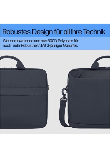 Hp 14 Inç Laptop Evrak Çantası, Geri Dönüşümlü 600d Polyester, 8l Çok Renkli