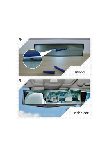 Wondernest 3r-282 Araç Dikiz Ayna Mavi Renkli, Geniş Görüş Açılı