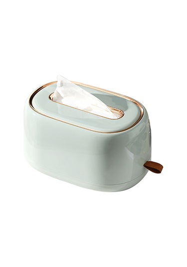 Xindoker Yeşil Renkli, İç Çelik Yaylı, Masaüstü/duvar Kurulumlu, Kolay Yıkama, Modern Stili Peçete Kutusu - Ev Ofis Kullanıma Uygun Açık Yeşil