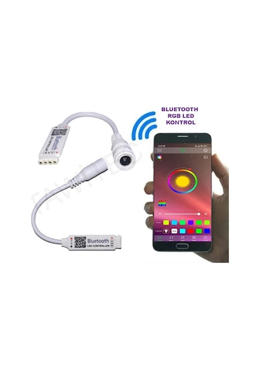 BLUETOOTH RGB ŞERİT LED KONTROL MODÜL CİHAZI