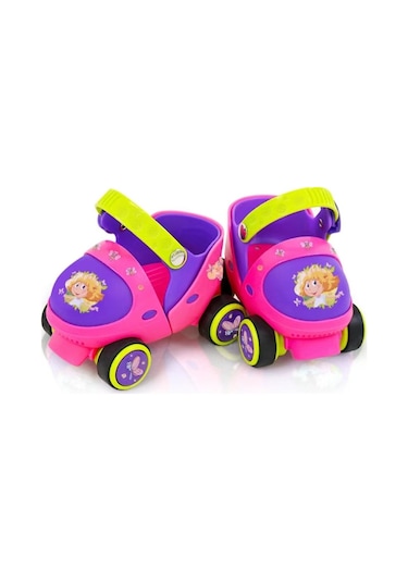 Danri 2-6 Yaş Çocuklar İçin Dört Tekerlekli Paten - Pembe Pembe