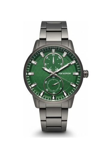 For Motion Erkek Kol Saati Antrasit Renk, Yeşil Kadran - 013406a, 2 Yıl Garantili Koyu Gri For Motion Erkek Kol Saati Antrasit Renk, Yeşil Kadran - 013406a, 2 Yıl Garantili Koyu Gri