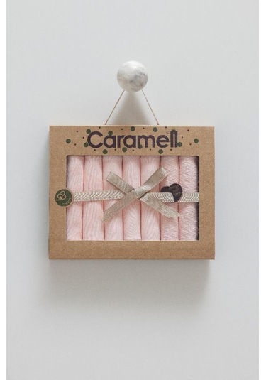 Caramell %100 Pamuk Tiny Lace Mendil Crml.mnd1894 Pembe