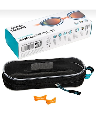 Mad Wave Trılogy Raınbow Polarızed Yüzme Gözlüğü Açık Mavi