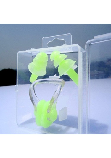 Periboia Silikon Su Geçirmez Kulak &amp Burun Tıkacı