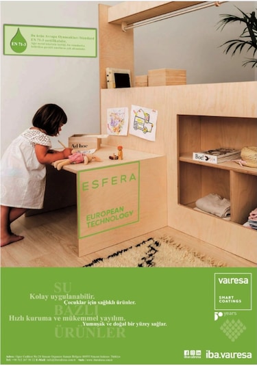 Esfera Ithal Su Bazlı Emprenye Ahşap Koruyucu Tüm Renkler