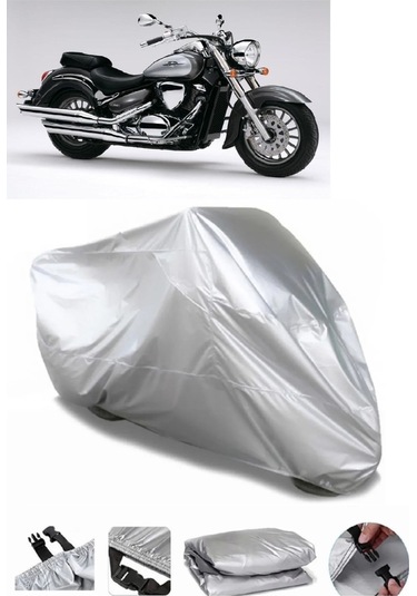 Suzuki Vl 800 Intruder Gri Motosiklet Brandası Premium Kalite