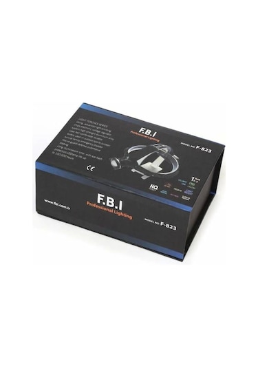 F.b.ı F-823 Xlm T6 Led Su Geçirmez Şarjlı Kafa Lambası Çok Renkli