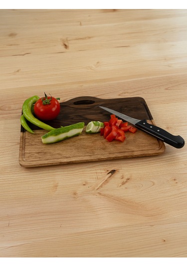 Ahşap Çanta Kesme & Sunum Tahtası