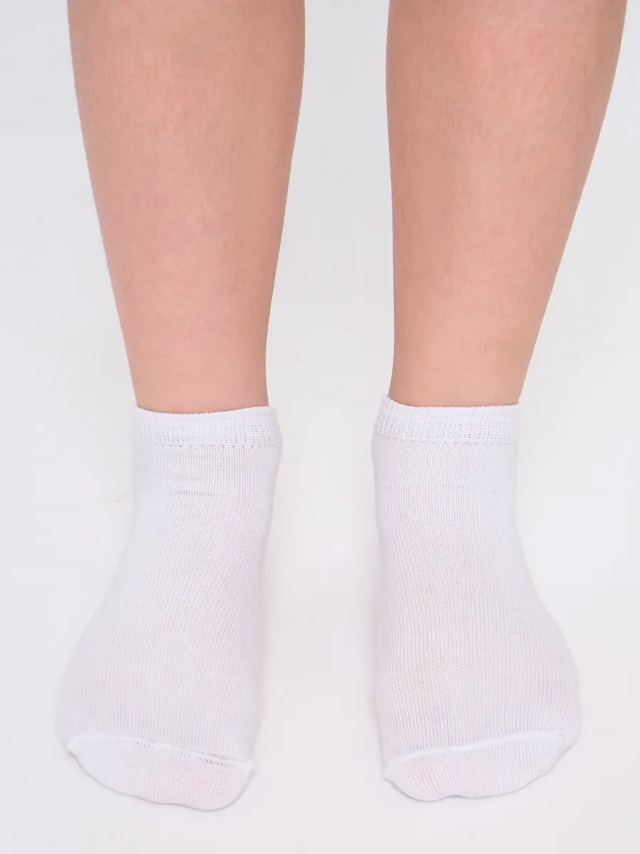Alevtex Beyaz Düz Renk Çorap Seti 10 Ad 149450430 Beyaz