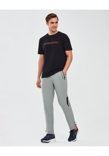 Skechers Micro Collection M Regular  Pant Erkek Gri Pantolon S241043-035 Gri