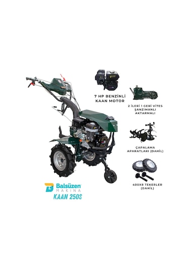 Kaan CP250-S 7 HP Benzinli Çapa Makinesi