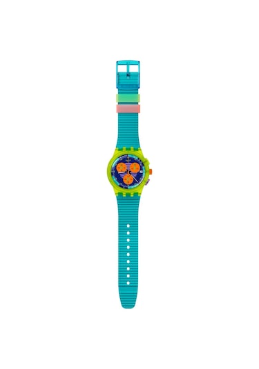 Swatch Susj404 Swatch Neon Wave" Unisex Kol Saati