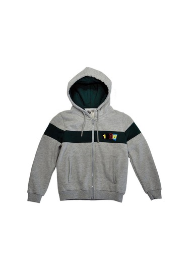 Lee Cooper Vıctor 2 Erkek Çocuk Sweatshırt Gri Melanj-16987-gri Melanj Gri Melanj