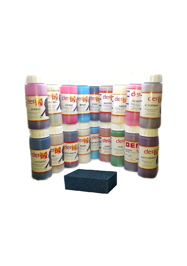 Derby Mont Direksiyon Koltuk Deri Boyası 100Ml, Sünger Hediyeli