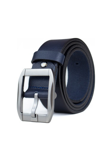 Özel Kutulu Premium Gerçek Deri Erkek Kot Kumaş Pantolon Kemeri