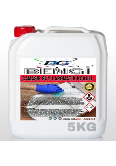 Çamaşır Suyu Aromatik Kokulu 5kg Tekli