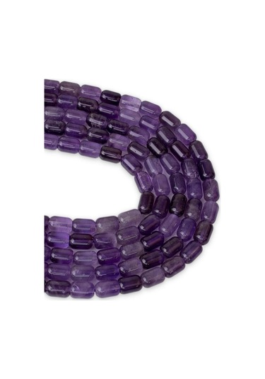 9x6 Mm Ametist Taşı Dizi