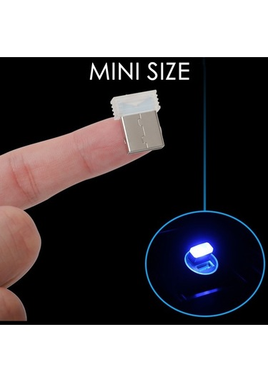 Pazly Usb Ortam Işığı Led Gece Lambası Siyah - Taşınabilir Aydınlatma Siyah