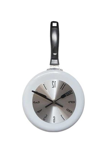Pazly Tavası Suntek Sevimli Sanat Saati Kızartma Inç Duvar Beyaz Beyaz 8 Rm Çok Renkli