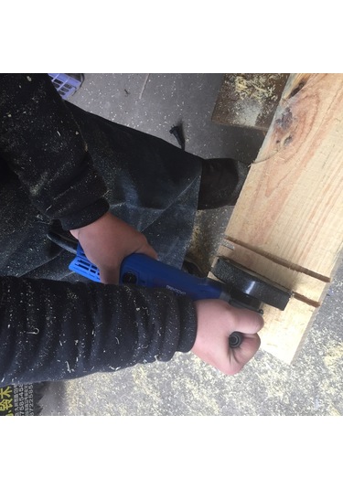 Singree 4" Ve 4-1/2" Açılı Taşlama Makineleri İçin Çok Yönlü Zincirli Kesme Diski, Kolay Kullanım Ve Montaj.