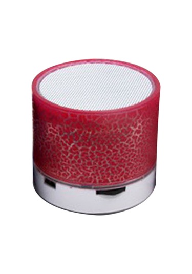 Geeroyoo Kırmızı Mini Bluetooth Hoparlör - Taşınabilir, Su Geçirmez, Araç Uyumlu, Kaliteli Stereo Ses Ve Kart Okuyucu Özellikli