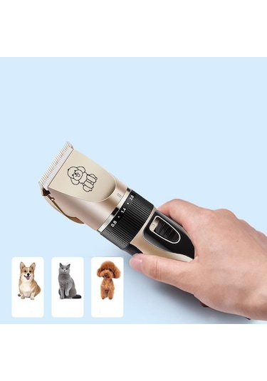 Emtulife C5 Kırpık 10 In 1 Ayarlanabilir Şarjlı Kedi Köpek Tıraş Makinesi