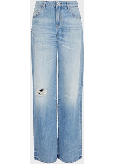 Armani Exchange Bayan Kot Pantolon 3dyj52 Y16gz 05el Açık Mavi Armani Exchange Bayan Kot Pantolon 3dyj52 Y16gz 05el Açık Mavi