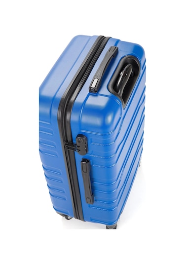 Fossil Unisex Kabin Boy Valiz Sax 123x Saks Mavi